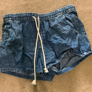 Aerie denim shorts